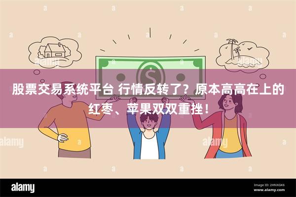 股票交易系统平台 行情反转了？原本高高在上的红枣、苹果双双重挫！