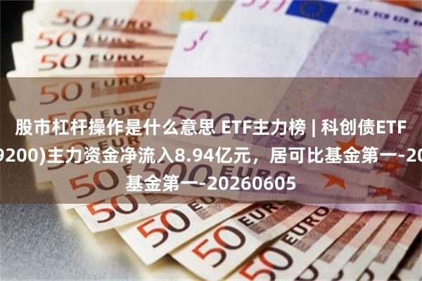 股市杠杆操作是什么意思 ETF主力榜 | 科创债ETF富国(159200)主力资金净流入8.94亿元，居可比基金第一-20260605