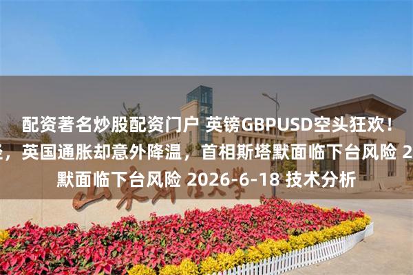 配资著名炒股配资门户 英镑GBPUSD空头狂欢！美联储转向加息路径，英国通胀却意外降温，首相斯塔默面临下台风险 2026-6-18 技术分析