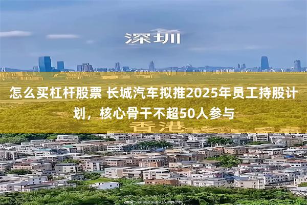 怎么买杠杆股票 长城汽车拟推2025年员工持股计划，核心骨干不超50人参与