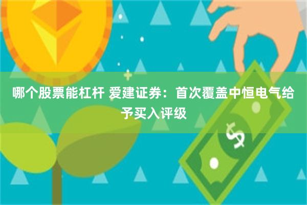 哪个股票能杠杆 爱建证券：首次覆盖中恒电气给予买入评级