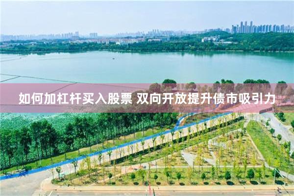 如何加杠杆买入股票 双向开放提升债市吸引力