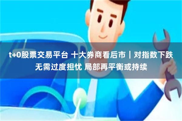 t+0股票交易平台 十大券商看后市|对指数下跌无需过度担忧 局部再平衡或持续