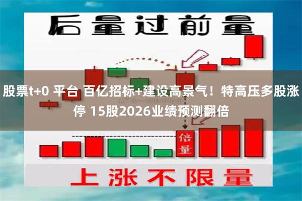 股票t+0 平台 百亿招标+建设高景气!特高压多股涨停 15股2026业绩预测翻倍