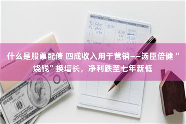 什么是股票配债 四成收入用于营销——汤臣倍健“烧钱”换增长，净利跌至七年新低